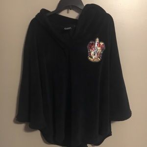 Fuzzy Harry Potter hood